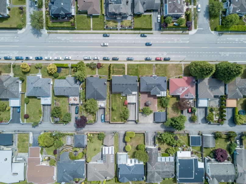 West 49th Land Assembly Vancouver Townhome Development site front view rendering for sale by LUK commercial real estate group